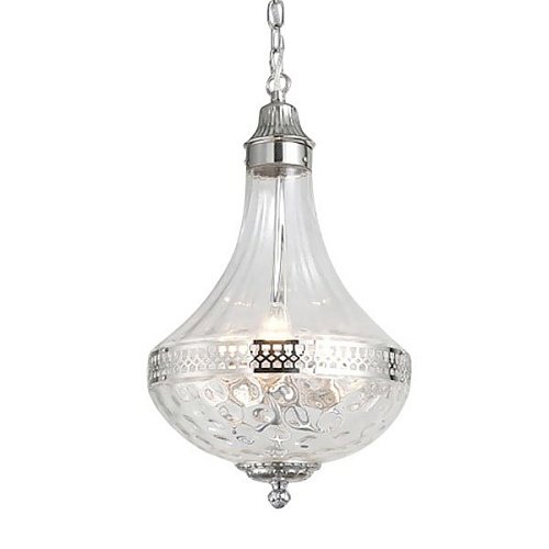 KG0544P-4 nickel Подвесная люстра Delight Collection French Empire Glass KG0544P-4 nickel