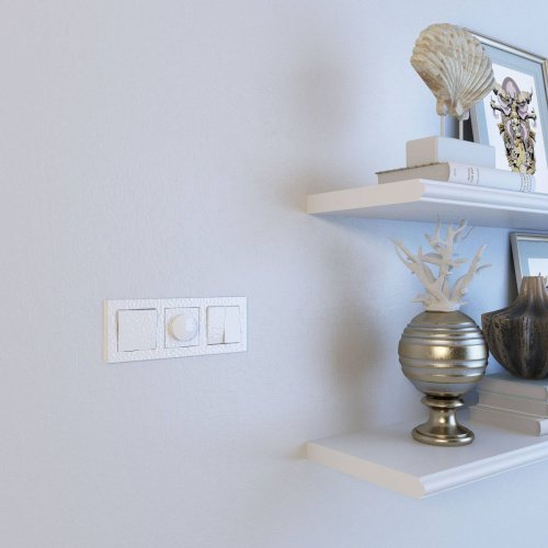 W1242001/ Диммер (hammer белый) Диммер Werkel W1242001/ Диммер (hammer белый)