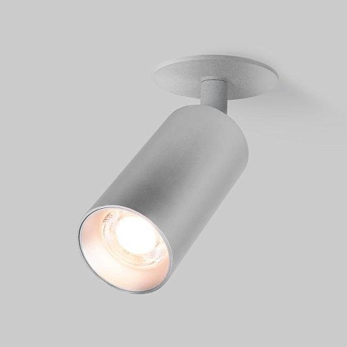 Встраиваемый светильник Elektrostandard Diffe Diffe серебряный 8W 4200K (25039/LED)