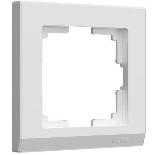 Рамка Werkel W0011801/ Рамка на 1 пост Stark (белый)