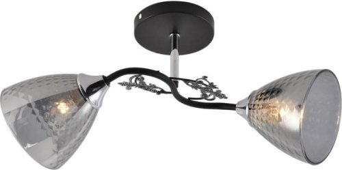 Потолочная люстра 01525-0.3-02 BK+CR