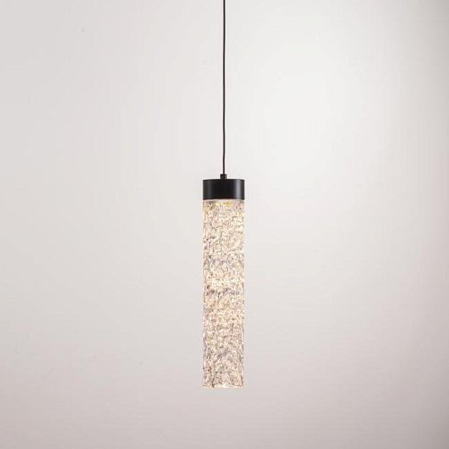 MD24030028-1A matt black/clear Светильник подвесной Delight Collection MD24030028 MD24030028-1A matt black/clear