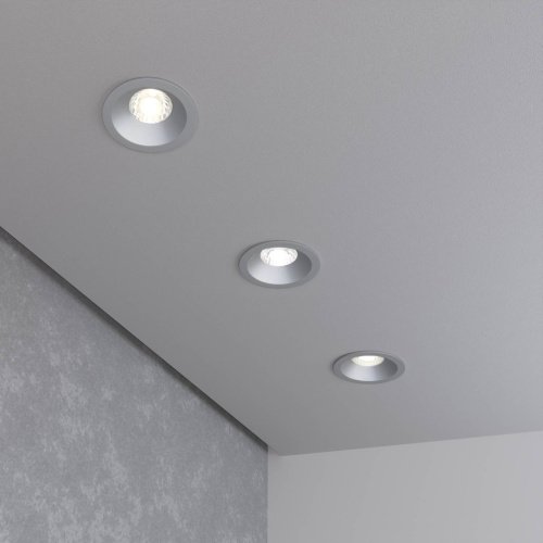 Встраиваемый светильник Elektrostandard 15266 15266/LED 7W 4200K SL серебро