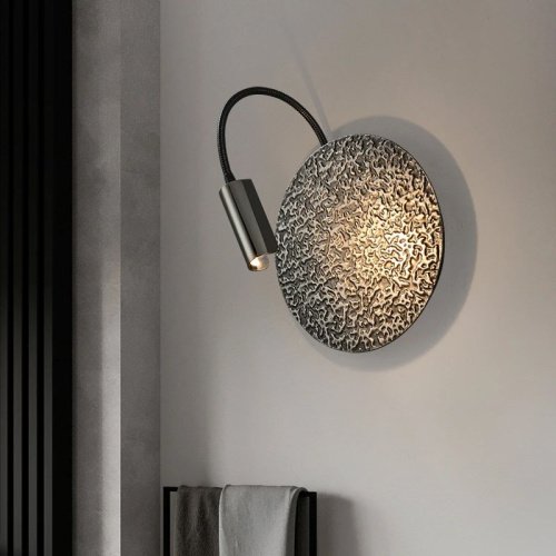 MT9114-1W silver Настенный светильник Delight Collection Wall lamp MT9114-1W silver