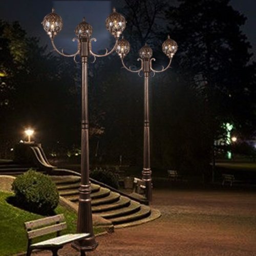 Наземный фонарь 09018-0.7-003SL 2,2m BKG