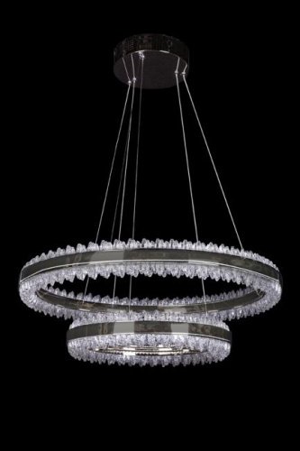 LE7720/800-2K Black Chrome Подвесная люстра LEON Michel LE7720/800-2K Black Chrome