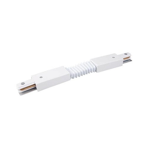 TRC-1-1-FLEX-WH / Гибкий коннектор для однофазного шинопровода (белый) Комплектующие для трек-систем Elektrostandard TRC-1-1-FLEX-WH / Гибкий коннектор для однофазного шинопровода (белый)