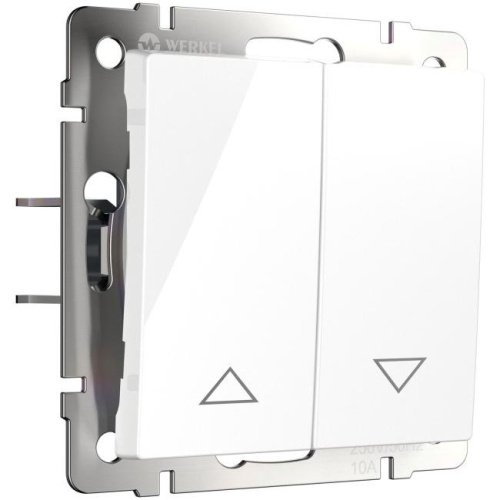 Выключатель Werkel W1124501/ Выключатель жалюзи (белый)