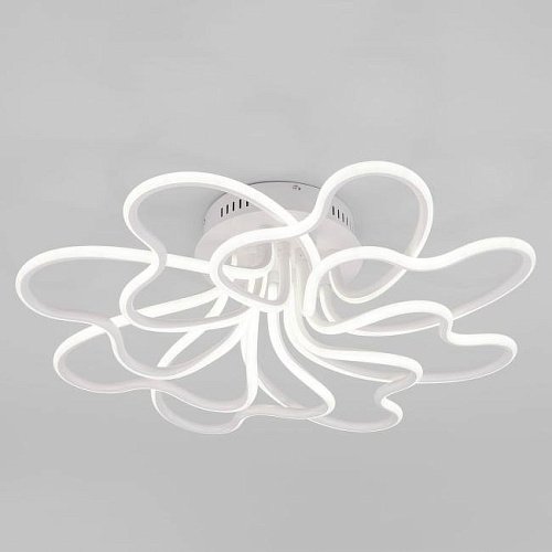 90235/8 белый Smart Потолочная люстра Eurosvet Smart Floret 90235/8 белый