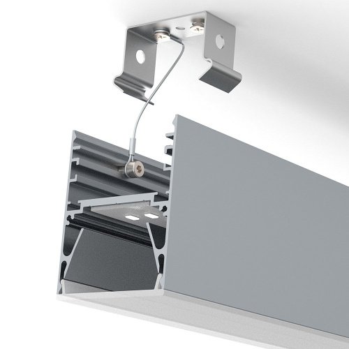 Трос страховочный для настенного монтажа профиля ALU-LINE-DUO-2000 ANOD+OPAL Arlight 024196