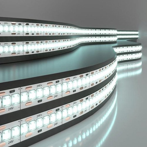 Лента светодиодная 240Led 24W IP20 6500K холодный белый (2835 24V 240Led 24W IP20) LED лента Elektrostandard 24V 24W IP20 Лента светодиодная 240Led 24W IP20 6500K холодный белый (2835 24V 240Led 24W IP20) a052981