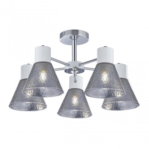 322408/5 CR+WH Потолочная люстра Arte Milano Napoli 322408/5 CR+WH