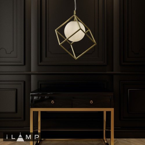 P2483-1S GD Светильник подвесной iLamp Golden P2483-1S GD