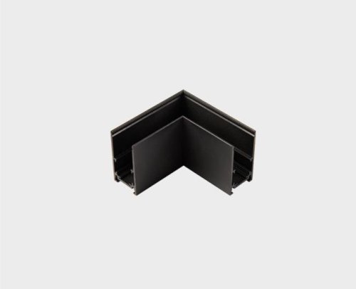 IT012-5034 black Соединитель угловой для накладного шинопровода к трековой системе ATOM Italline IT012 IT012-5034 black