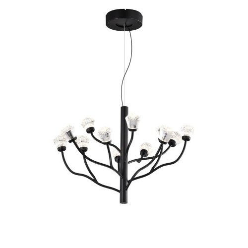 P0550-12A black Подвесная люстра Delight Collection P0550 P0550-12A black