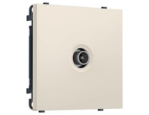 MS333010 Комплект механизма TV розетки оконечной SIGMA Бежевый матовый 50-870 MHz 1dB QUANT PRO (SP3330, PR202)