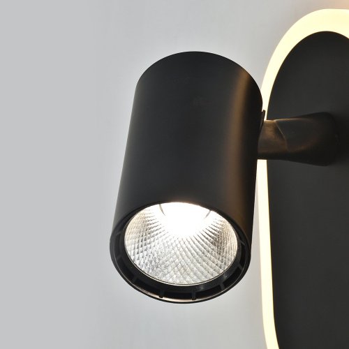 10222/2LED Black Настенный светильник Escada Omega 10222/2LED Black