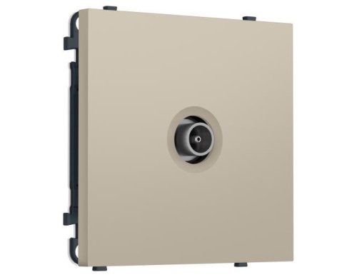 MS353010 Комплект механизма TV розетки оконечной SIGMA Кашемир 50-870 MHz 1dB QUANT PRO (SP3530, PR202)