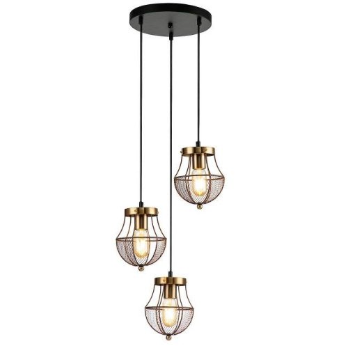 V000189 Светильник подвесной Indigo Pallo 10011/3P Gold V000189