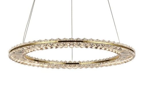 Подвесная люстра Newport Crystal 8241N/600 gold