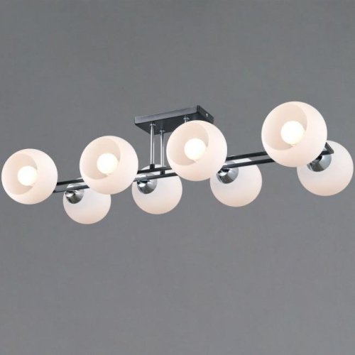 Потолочная люстра ILLUMICO IL0791-8CSQ-25 BK CR TRENTO
