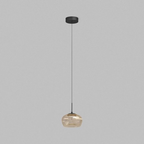 Светильник подвесной Denkirs Floa DK6741-BK+AM