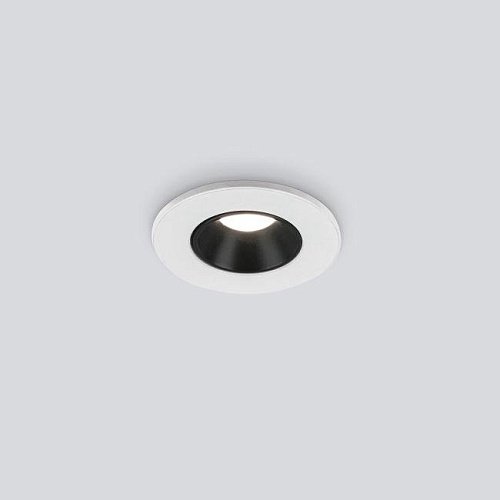 25025/LED 3W 4200K WH/BK белый/черный Встраиваемый светильник Elektrostandard Kary 25025/LED 3W 4200K WH/BK белый/черный