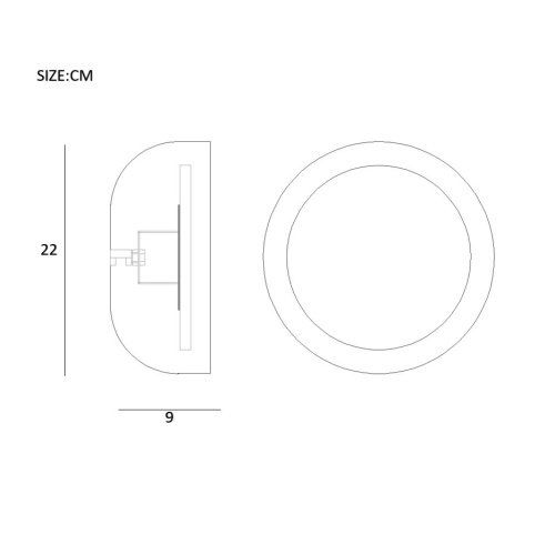 208720-26 Настенный светильник ImperiumLoft Loke01 208720-26