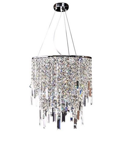 LDP 2159-350 CHR Подвесная хрустальная люстра Zucchero Lumina Deco LDP 2159-350 CHR