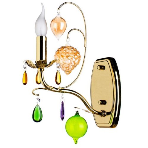 A2011AP-1GO Разноцветный настенный светильник Ricchezza A2011AP-1GO Arte Lamp