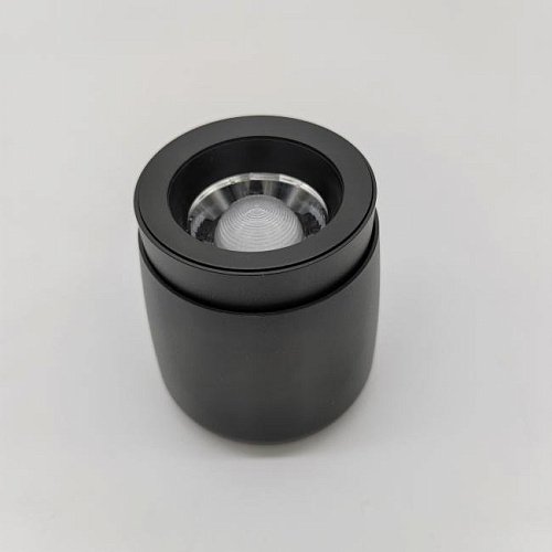 Накладной светильник ILedex Metrica 114-12W-D90-4K-ZOOM-BK