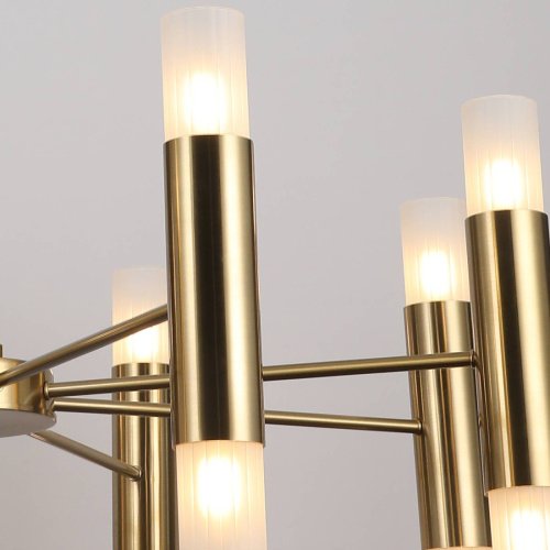 IL0314-16P-79 BRASS Подвесная люстра ILLUMICO IL0314-16P-79 BRASS