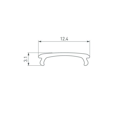 Экран для профиля Arlight Alm 026746(1)