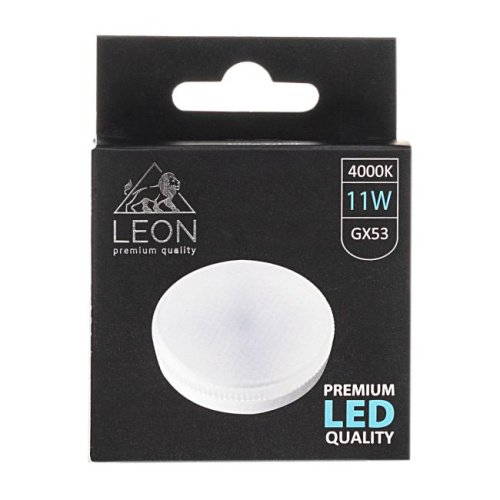 LE-GX53-11W-4000K Светодиодная лампа LEON LE-GX53-11W-4000K