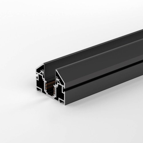 Slim Magnetic Шинопровод в натяжной потолок с декоративными вставками (черный) (2м) 85204/00 Шинопровод Elektrostandard Slim Magnetic Slim Magnetic Шинопровод в натяжной потолок с декоративными вставками (черный) (2м) 85204/00