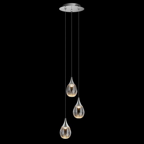 MD24001004-3A chrome/clear Светильник подвесной Delight Collection Stilla MD24001004-3A chrome/clear