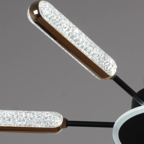 Потолочная люстра Reluce 08290-0.3-08 BK+GD