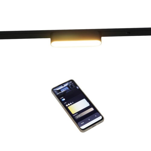 Трековый светильник Reluce 13001-9.3-001UR magnetic LED6W BK CCT+SMART