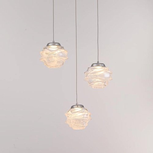 MD25030003-3A chrome/clear Светильник подвесной Delight Collection MD25030003 MD25030003-3A chrome/clear