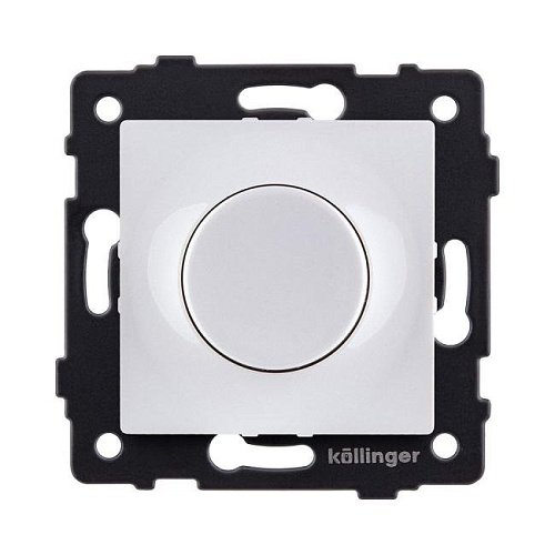 REA-048WH Светорегулятор для светодиодных ламп, проходной, 500W, белый Kollinger REA-048WH для Aspekt, Eleganz, Reflex