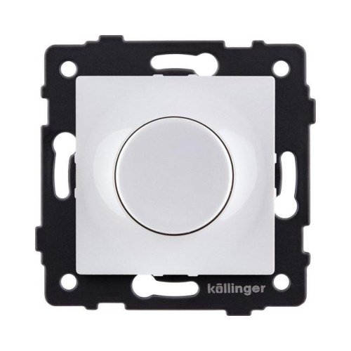 REA-048WH Светорегулятор для светодиодных ламп, проходной, 500W, белый Kollinger REA-048WH для Aspekt, Eleganz, Reflex