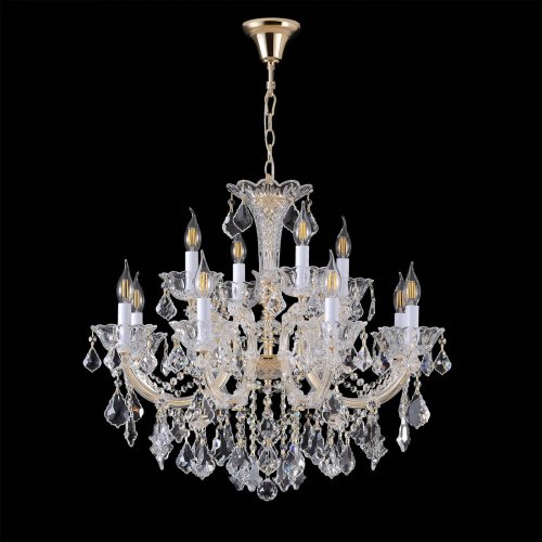 Подвесная люстра CRISTELLE Crystal Lux CRISTELLE SP8+4 GOLD