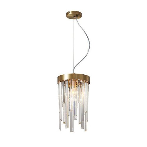 Светильник подвесной Lumien Hall Dzhillian LH0048/2P-BR-CL