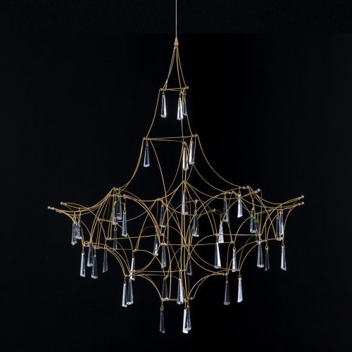MD18001068-1E matt gold Подвесная люстра Delight Collection Lucciola MD18001068-1E matt gold