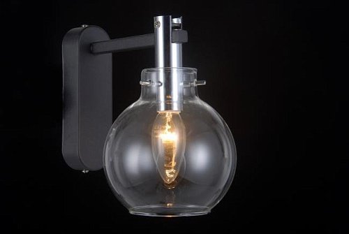 SPHERE 81021-1W MATT BLACK Настенное бра Natali Kovaltseva Sphere SPHERE 81021-1W MATT BLACK