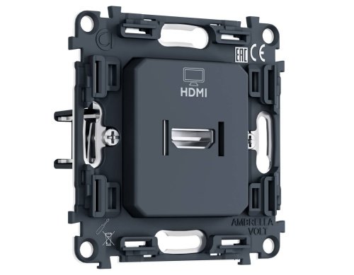 PR223 PR223 Механизм розетки HDMI 2.1 30V/900mA 4K-120HZ 8K-60Hz QUANT PRO
