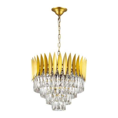 Подвесная хрустальная люстра Valetta Odeon Light 4124/12