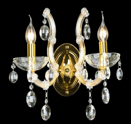 HOLLYWOOD AP2 GOLD Настенное бра Crystal Lux Hollywood HOLLYWOOD AP2 GOLD