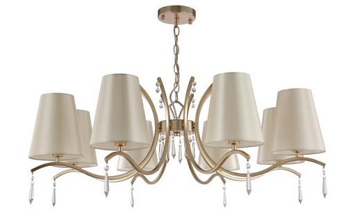 RENATA SP8 GOLD Подвесная люстра Crystal Lux Renata RENATA SP8 GOLD