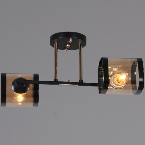 Потолочная люстра 09063-3.3-02 BK+FG